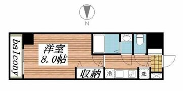 メゾン・ド・ヴィレ高輪の間取り画像