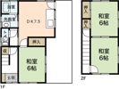 小田貸家（戸坂山根2丁目）の間取り画像