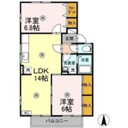 エクレール西田 B棟の間取り画像