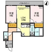 (仮称)D-ROOM針ヶ谷1丁目PJ B棟の間取り画像