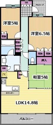 パークホームズ御器所の間取り画像