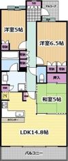 パークホームズ御器所の間取り画像