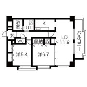 パシフィックマンションIVの間取り画像