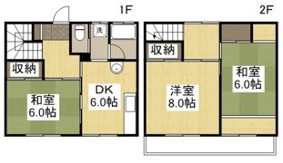 中仙道（大村様）タウンハウスの間取り画像