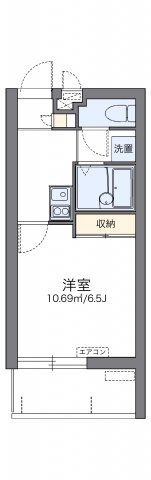 レオパレスLU SHINAの間取り画像