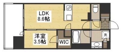 ルミナス磨屋町の間取り画像