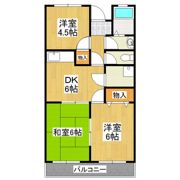 二の宮荒井マンションの間取り画像