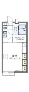 レオパレス川津の間取り画像