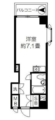 レジデンス上野の間取り画像