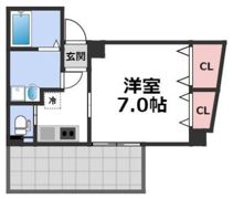 クイーンライフ玉津の間取り画像