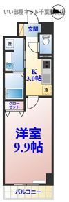 アーバンシャトー千葉の間取り画像