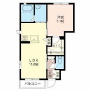 グランサージュABの間取り画像
