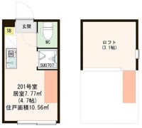 ハーモニーテラス桜上水Ⅲの間取り画像