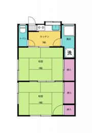 西本アパートの間取り画像