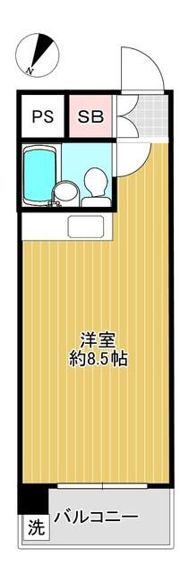 セザール五反田の間取り画像