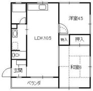 シャリテホサキの間取り画像