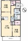 セントラル大町の間取り画像