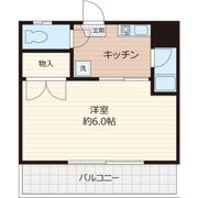 高峰コーポⅡの間取り画像