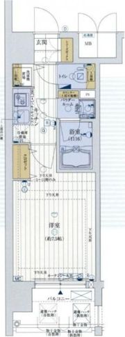 レジュールアッシュ上町台の間取り画像