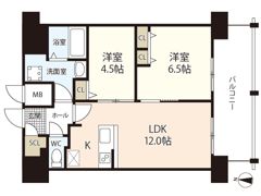 S－RESIDENCE国泰寺町一丁目の間取り画像