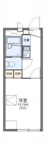 レオパレスアゼリアの間取り画像
