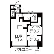 シーズンフラッツ錦糸町WESTの間取り画像