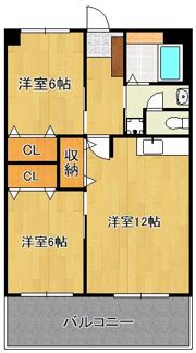 RAY白銀の間取り画像