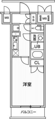 LUNIQ高島平の間取り画像