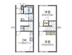 レオパレスプリメーラ深見の間取り画像