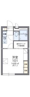 レオパレスASTc.DAの間取り画像