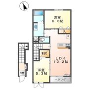 ティエードの間取り画像