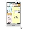 セジュール モネの間取り画像
