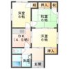 東條貸家の間取り画像