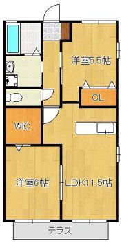 イル・ソーレK IIの間取り画像