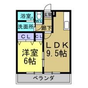 アムールハイツⅡの間取り画像