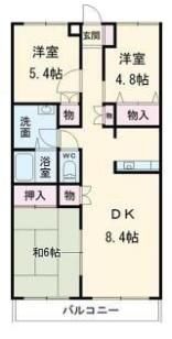 ル・モンドの間取り画像