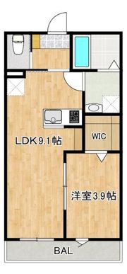 F－STAGE KURIHAMA IIの間取り画像
