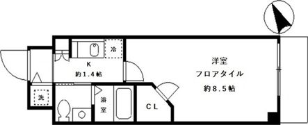 グロースメゾン用賀の間取り画像
