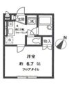 ハイツ・ヤマカA棟の間取り画像