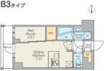 クレストコート東日暮里の間取り画像