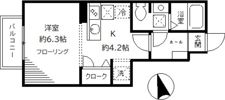 ボヌール旗の台の間取り画像
