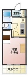 レオパレス東淡路WESTの間取り画像