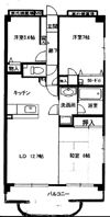 パティオ大宮の間取り画像