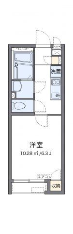 クレイノフルール高円寺の間取り画像