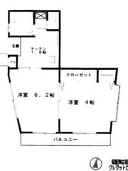 リバーサイド杉山の間取り画像
