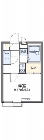 レオパレスダイヤモンドマーシュの間取り画像