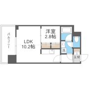 シーズンフラッツ中崎の間取り画像