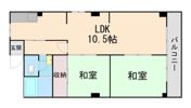 江南荘の間取り画像
