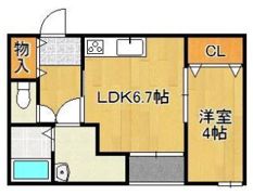 REVEメゾン九州病院前の間取り画像