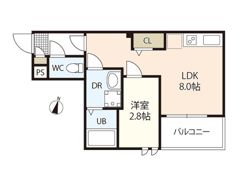 REGALEST-S 中筋の間取り画像